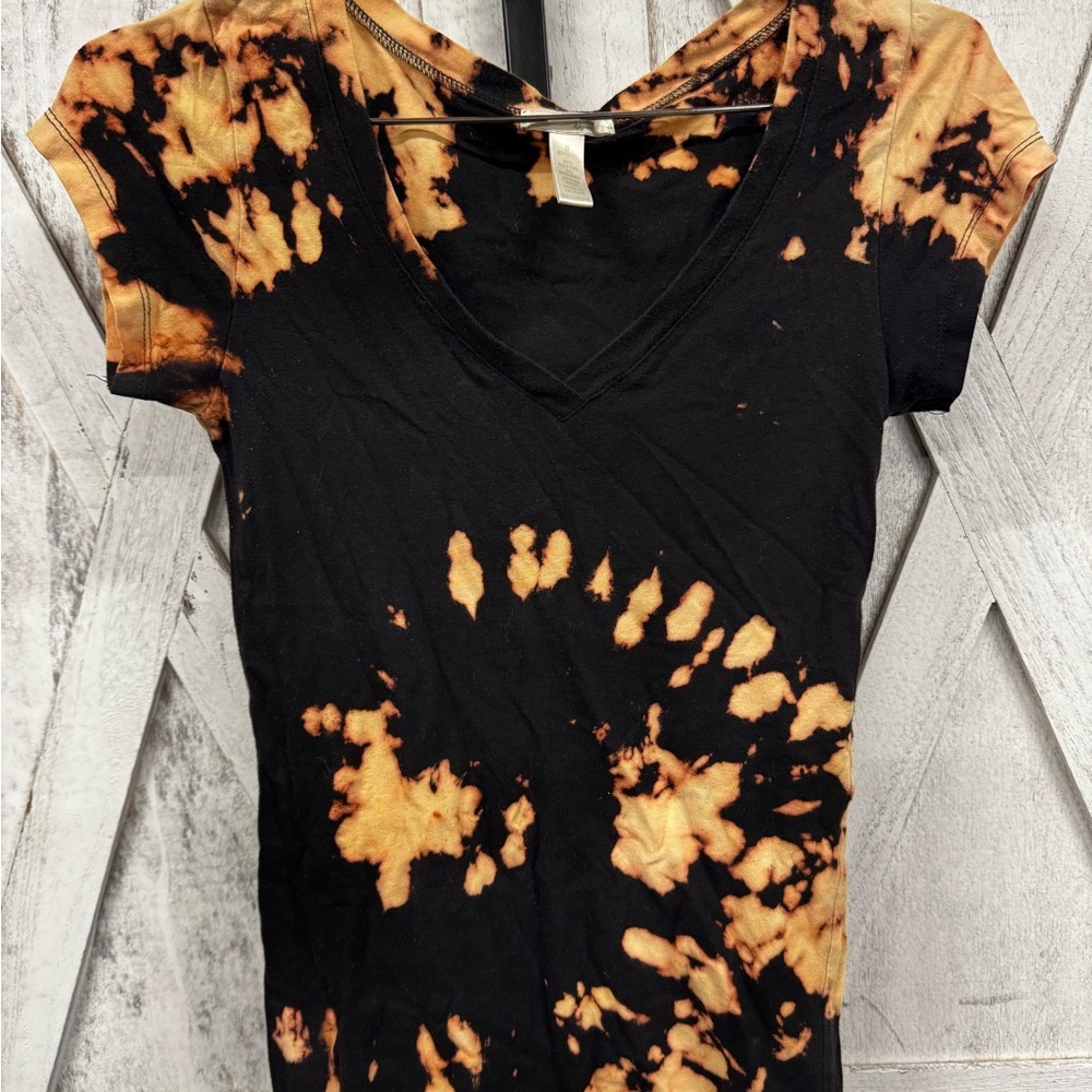 Ambiance Tie-Dye Short Sleeve Top